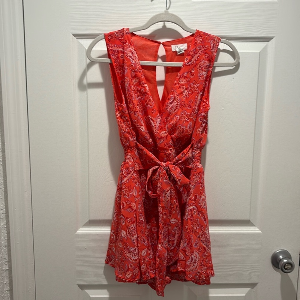 Women’s Printed Romper Sz M